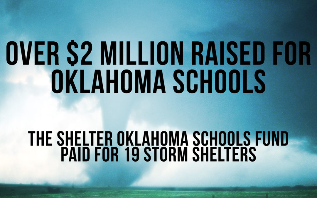 Shelter Oklahoma Schools Fund Distributes More Than $2 Million
